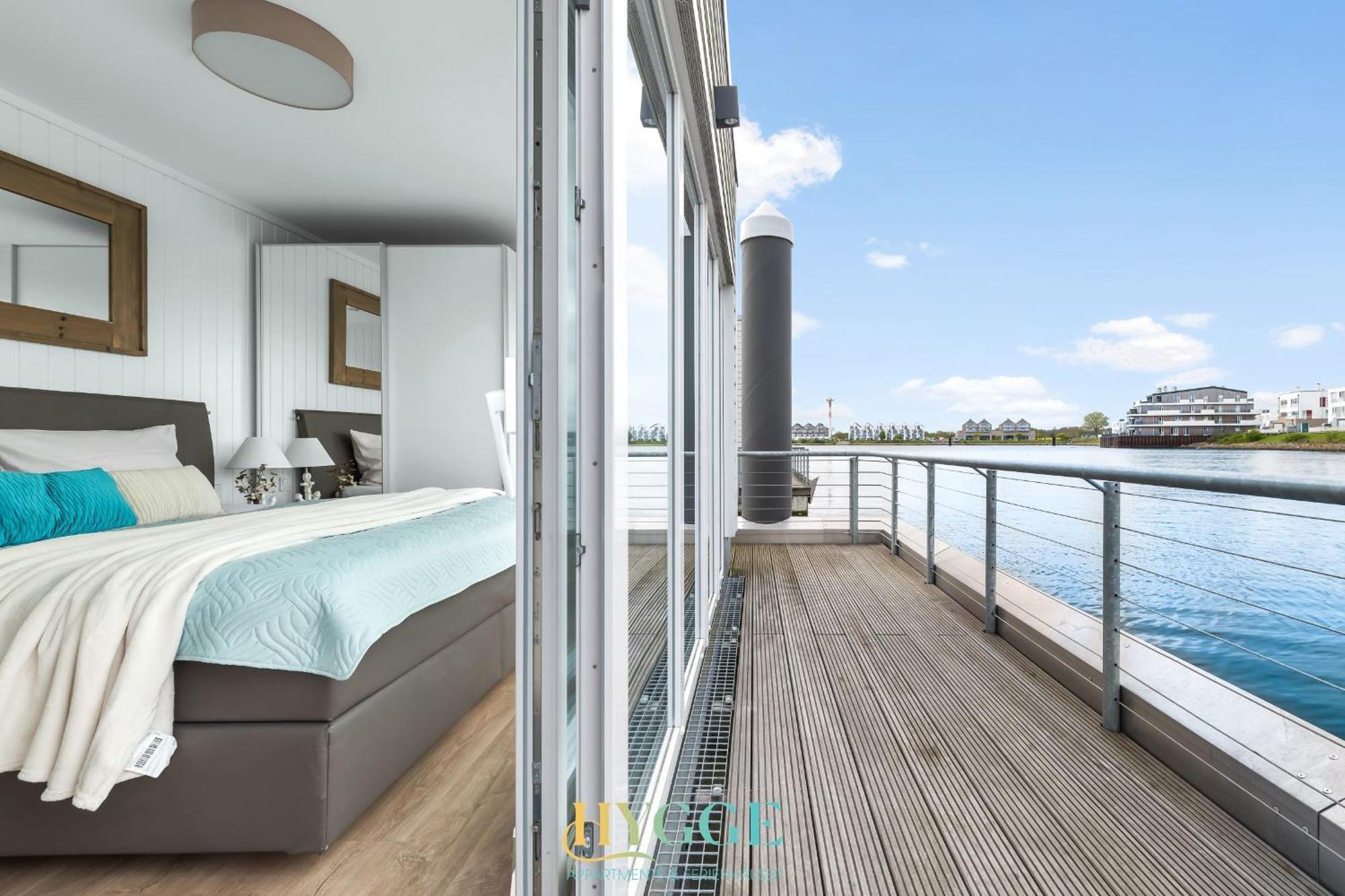 Hotel Schwimmendes Haus - An Bord Zwei Olpenitz Esterno foto