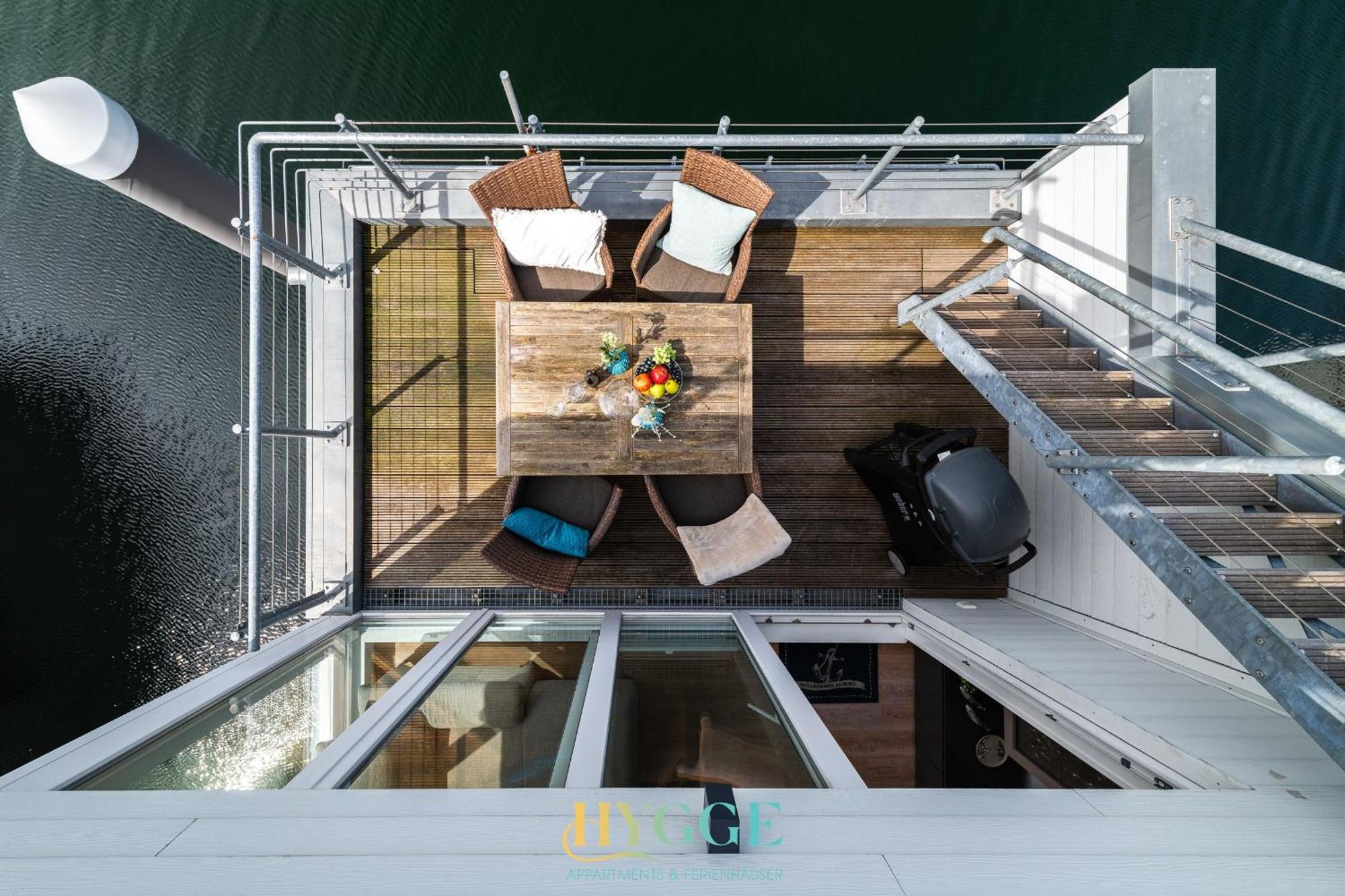 Hotel Schwimmendes Haus - An Bord Zwei Olpenitz Esterno foto